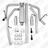 t Fits 2007-2008 Dodge Ram 1500 2 1/2in. Cat Back; Dual Split Rear; AL - S5126AL MBRP Exhaust
