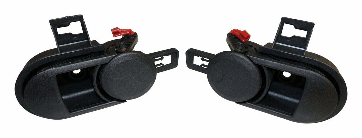 Fits 2007-2008 Jeep Wrangler JK Wrangler; exterior door handle assembly Set -55395406K-CRN