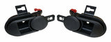 Fits 2007-2008 Jeep Wrangler JK Wrangler; exterior door handle assembly Set -55395406K-CRN