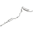 Fits 2007-2009 Acura RDX 2.3L Direct-Fit Replacement Exhaust System 106-0592 aluminized steel