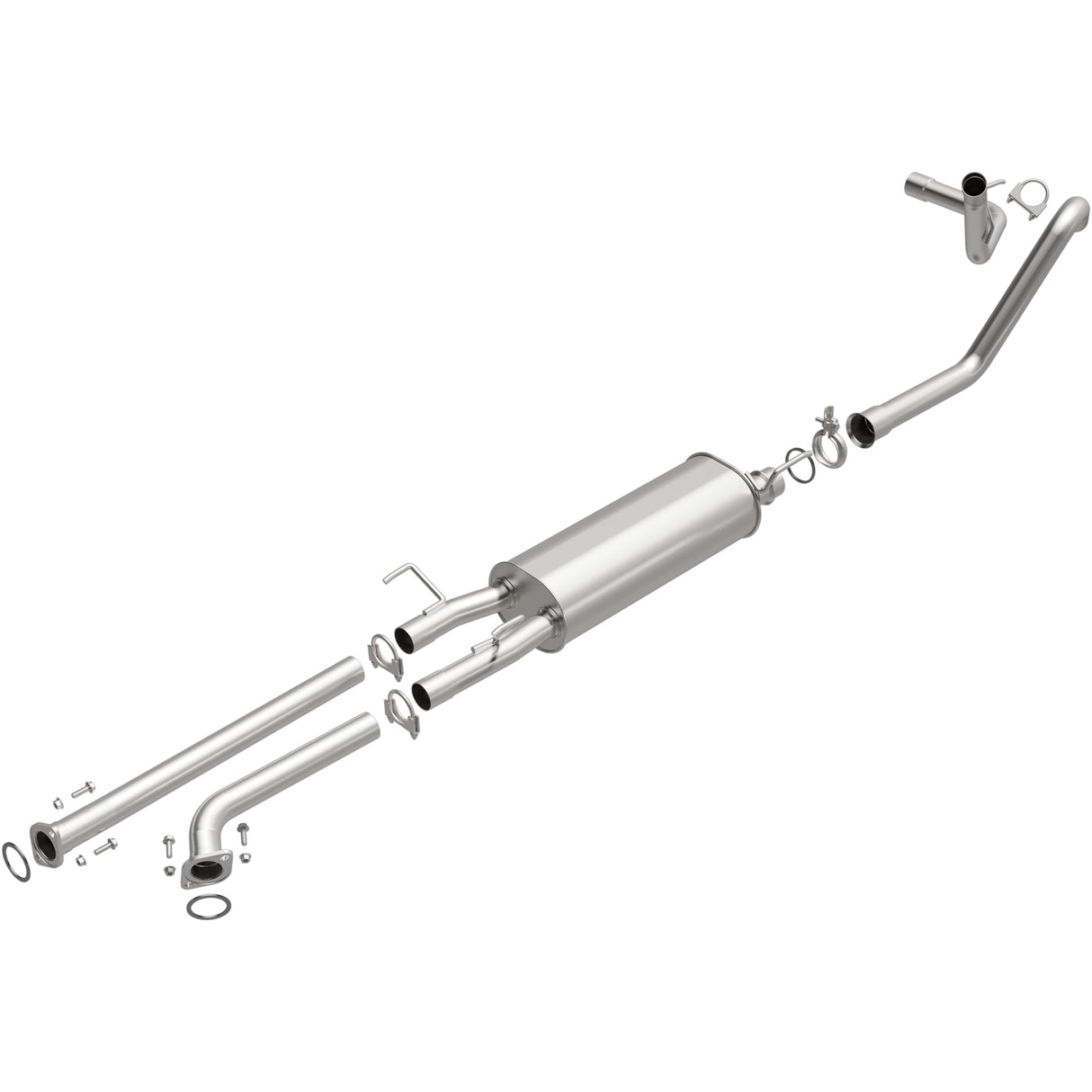 t Fits 2007-2009 Toyota Tundra 5.7L Direct-Fit Replacement Exhaust System 106-0121 Brexhaust