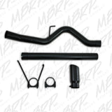 MBRP filter-back exhaust system fits 2007-2010 Dodge Ram 2500 single side exit aluminized steel black coated S6130BLK