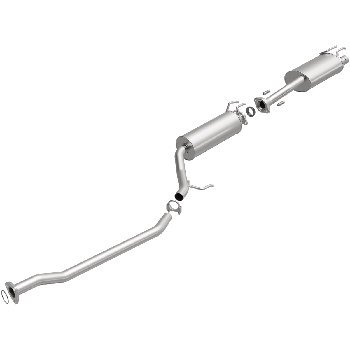 Fits 2007-2011 Honda Civic 2.0L Direct-Fit Replacement Exhaust System 106-0292 aluminized steel