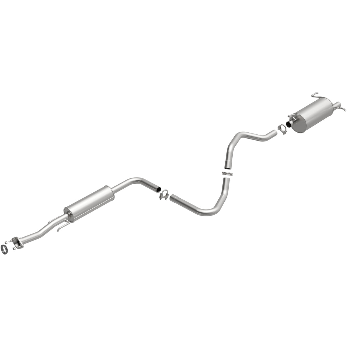 Fits 2007-2012 Nissan Sentra 2.0L Direct-Fit Replacement Exhaust System 106-0030 aluminized steel