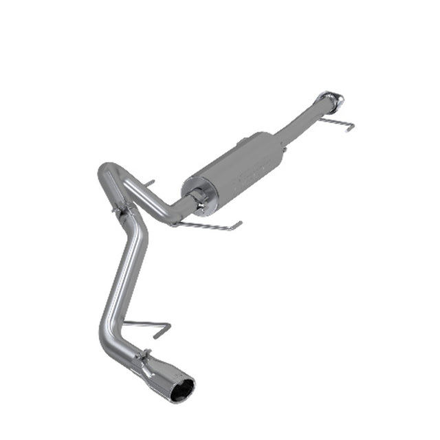 MBRP cat-back exhaust system fits 2007-2014 Toyota single rear exit aluminized steel S5308AL 2 inch inlet/outlet