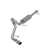 MBRP cat-back exhaust system fits 2007-2014 Toyota single rear exit aluminized steel S5308AL 2 inch inlet/outlet