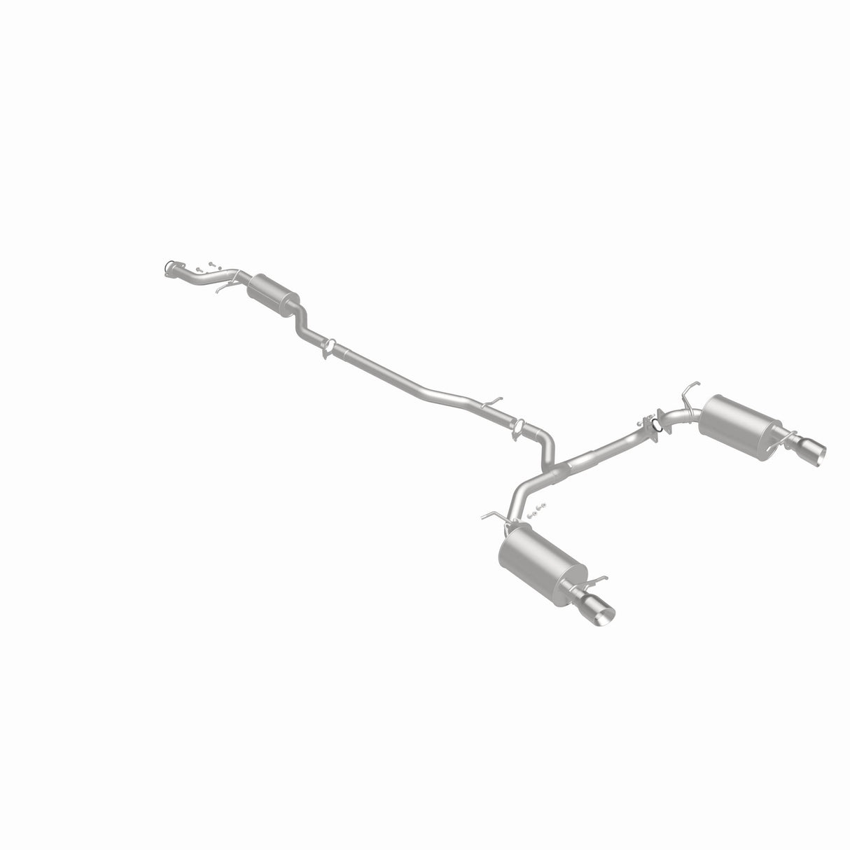 Fits 2007-2015 Mazda CX-9 Direct-Fit Replacement Exhaust System 106-0837 aluminized steel