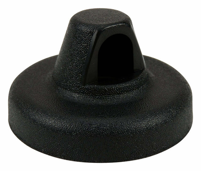 Fits 2007-2018 Jeep Wrangler JK Wrangler Antenna Base Cover; 56040950AE black
