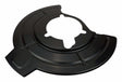 Fits 2007-2018 Jeep Wrangler JK Wrangler Brake Dust Shield; 68043286AB steel black