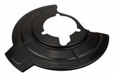 Fits 2007-2018 Jeep Wrangler JK Wrangler Brake Dust Shield; 68043286AB steel black