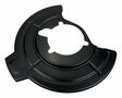 Fits 2007-2018 Jeep Wrangler JK Wrangler Brake Dust Shield; 68043287AB steel black