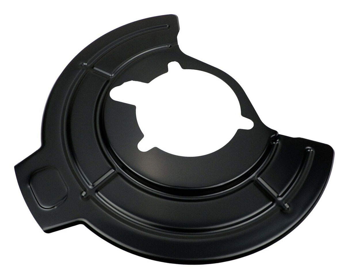 Fits 2007-2018 Jeep Wrangler JK Wrangler Brake Dust Shield; 68043287AB steel black