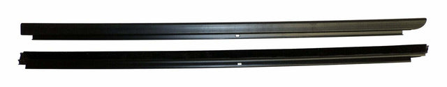 Fits 2007-2018 Jeep Wrangler JK Wrangler; Door Glass Weatherstrip Set -55395268K-CRN