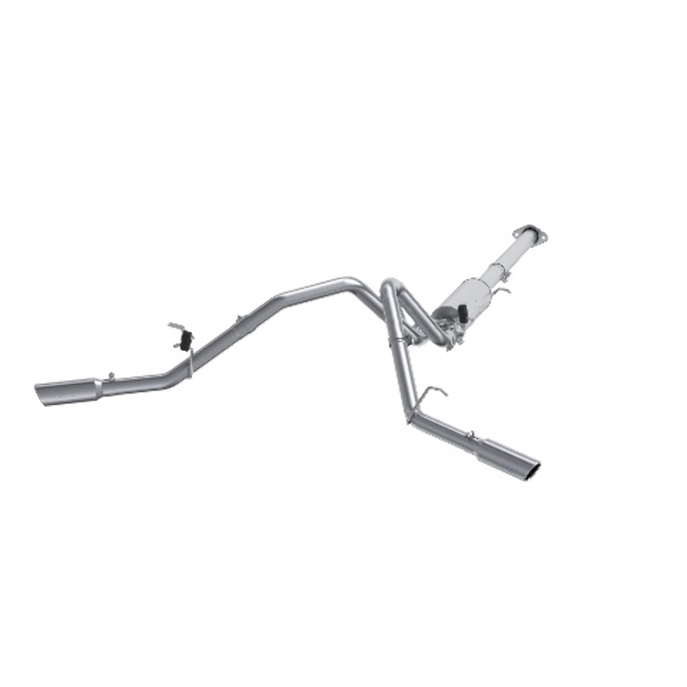 MBRP cat-back exhaust system fits Chevy Silverado 1500 aluminized steel S5038AL
