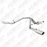 MBRP cat-back exhaust system fits Chevy Silverado 1500 aluminized steel S5038AL