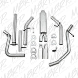 MBRP cat-back exhaust system fits Chevy Silverado 1500 aluminized steel S5038AL