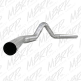 MBRP filter-back exhaust system fits Dodge Ram 3500 single side exit aluminized steel S6130P 4 inch inlet/outlet