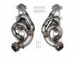 Hooker Fits 2008-2009 Ford Mustang; BlackHeart Shorty Headers - 70303304-RHKR black stainless steel shorty