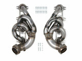Hooker Fits 2008-2009 Ford Mustang; BlackHeart Shorty Headers - 70303304-RHKR black stainless steel shorty
