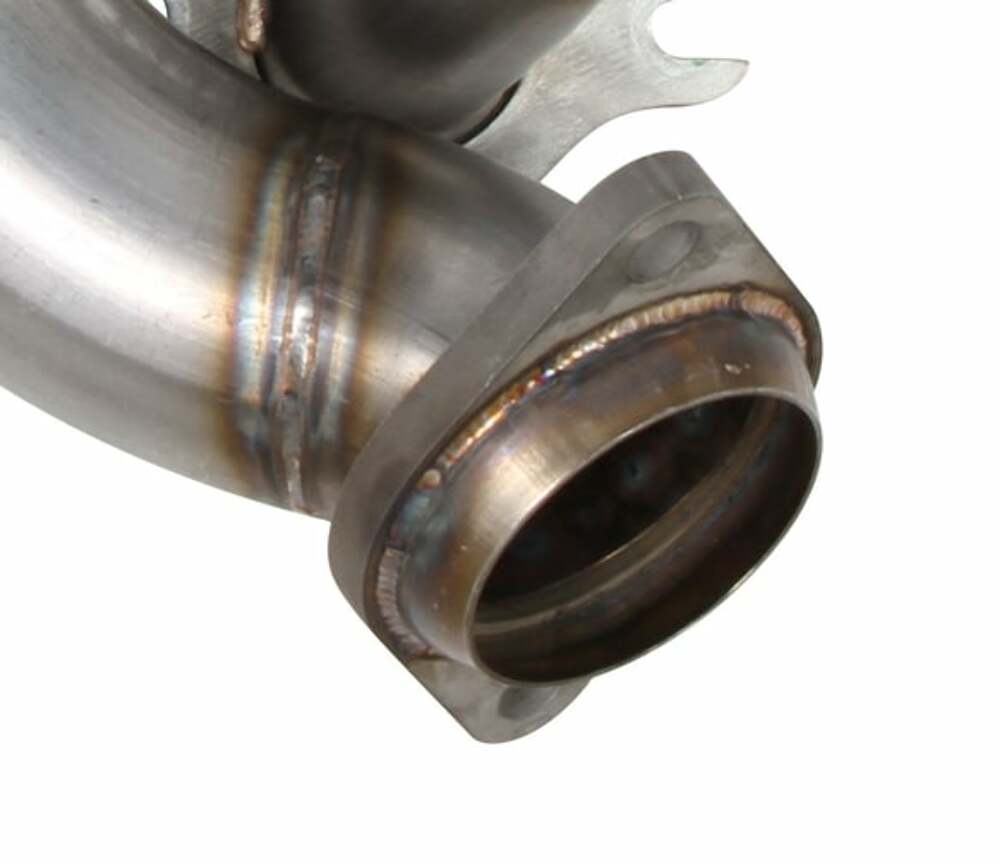 Hooker Fits 2008-2009 Ford Mustang; BlackHeart Shorty Headers - 70303304-RHKR black shorty