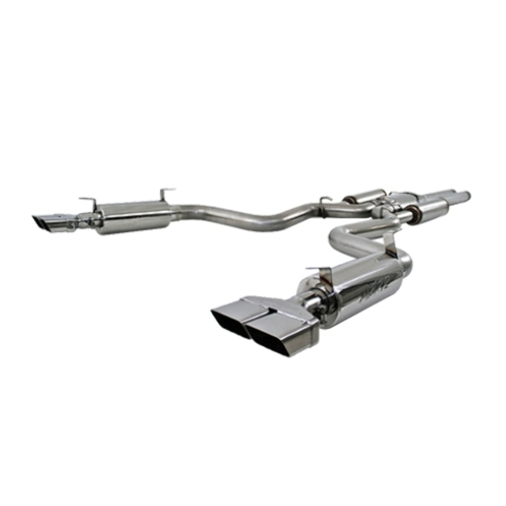 MBRP cat-back exhaust system fits 2008-2010 Dodge Challenger dual split rear exit Armor Pro Series T304 stainless steel S7110304 3 inch inlet/outlet