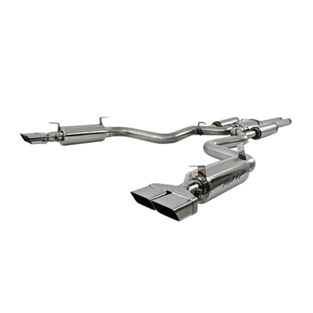 MBRP cat-back exhaust system fits 2008-2010 Dodge Challenger dual split rear exit Armor Pro Series T304 stainless steel S7110304 3 inch inlet/outlet