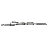 MBRP cat-back exhaust system fits 2008-2010 Dodge Challenger dual split rear exit Armor Pro Series T304 stainless steel S7110304 3 inch inlet/outlet