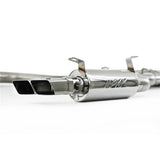 MBRP cat-back exhaust system fits 2008-2010 Dodge Challenger dual split rear exit Armor Pro Series T304 stainless steel S7110304 3 inch inlet/outlet