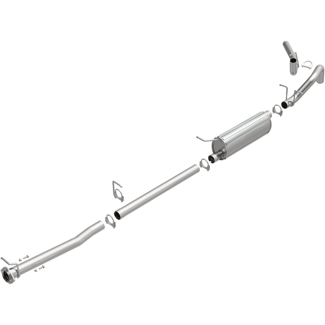 Fits 2008-2010 Ford Direct-Fit Replacement Exhaust System 106-0692 aluminized steel