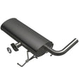 Fits 2008-2015 Mitsubishi Lancer Direct-Fit Replacement Exhaust System 106-0521 aluminized steel