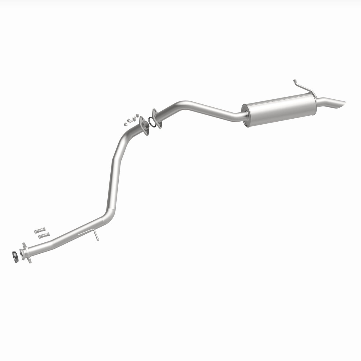 Fits 2008-2015 Scion xB 2.4L Direct-Fit Replacement Exhaust System 106-0843 aluminized steel