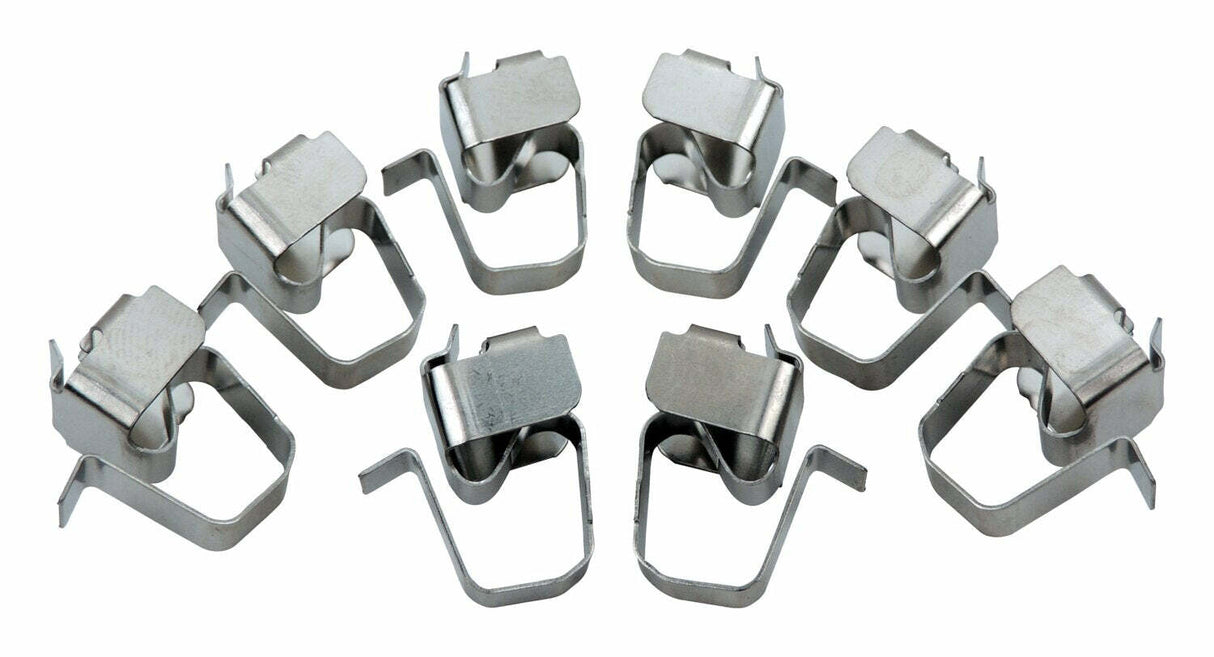 Jeep Fits 2008-2017 J8 Wrangler Disc Brake Pad Spring Kit; 5161765AA steel