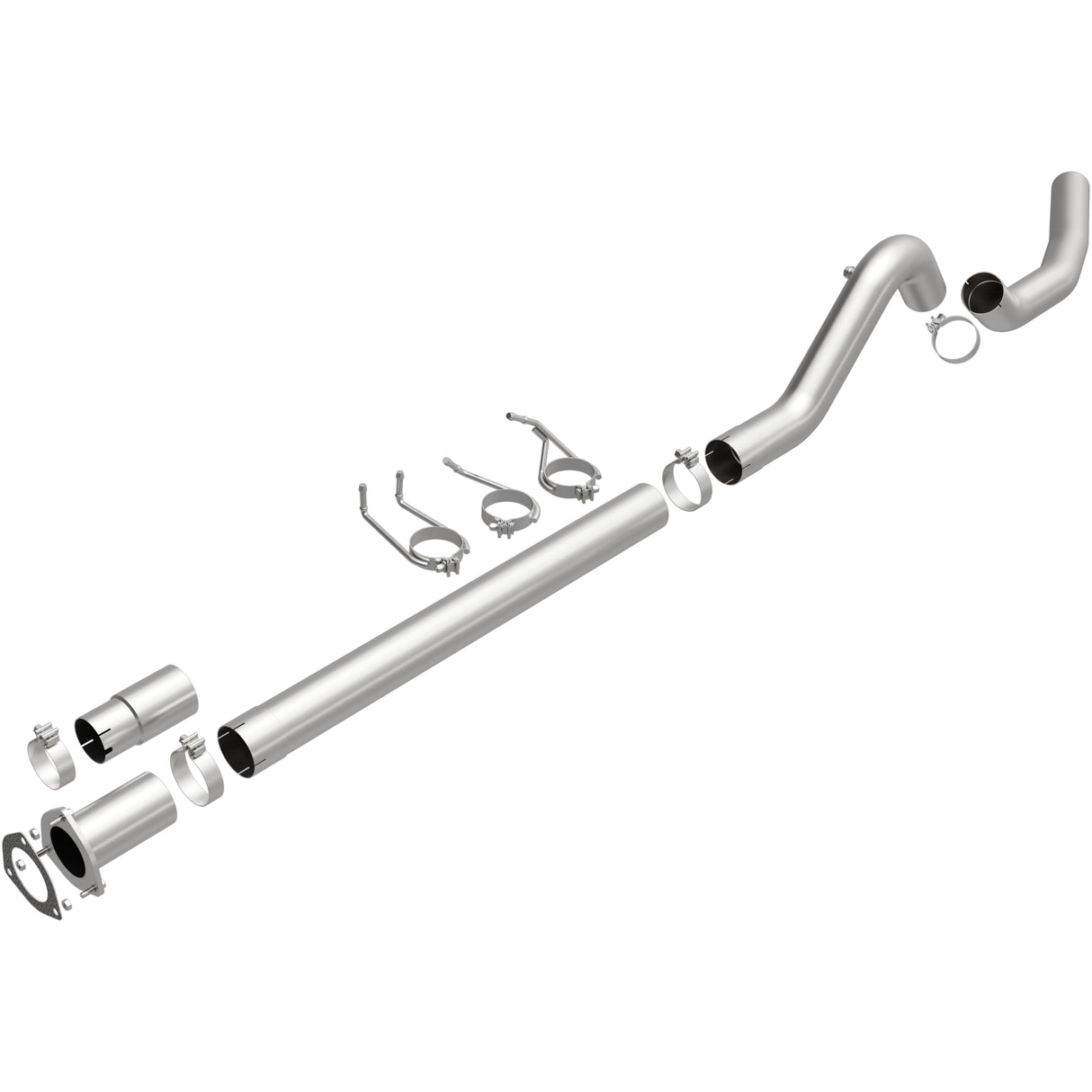 Fits 2008-2023 Ford Direct-Fit Replacement Exhaust System 106-0748 aluminized steel
