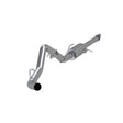 MBRP cat-back exhaust system fits Chevy Silverado 1500 single side exit aluminized steel S5036P 3 inch inlet/outlet