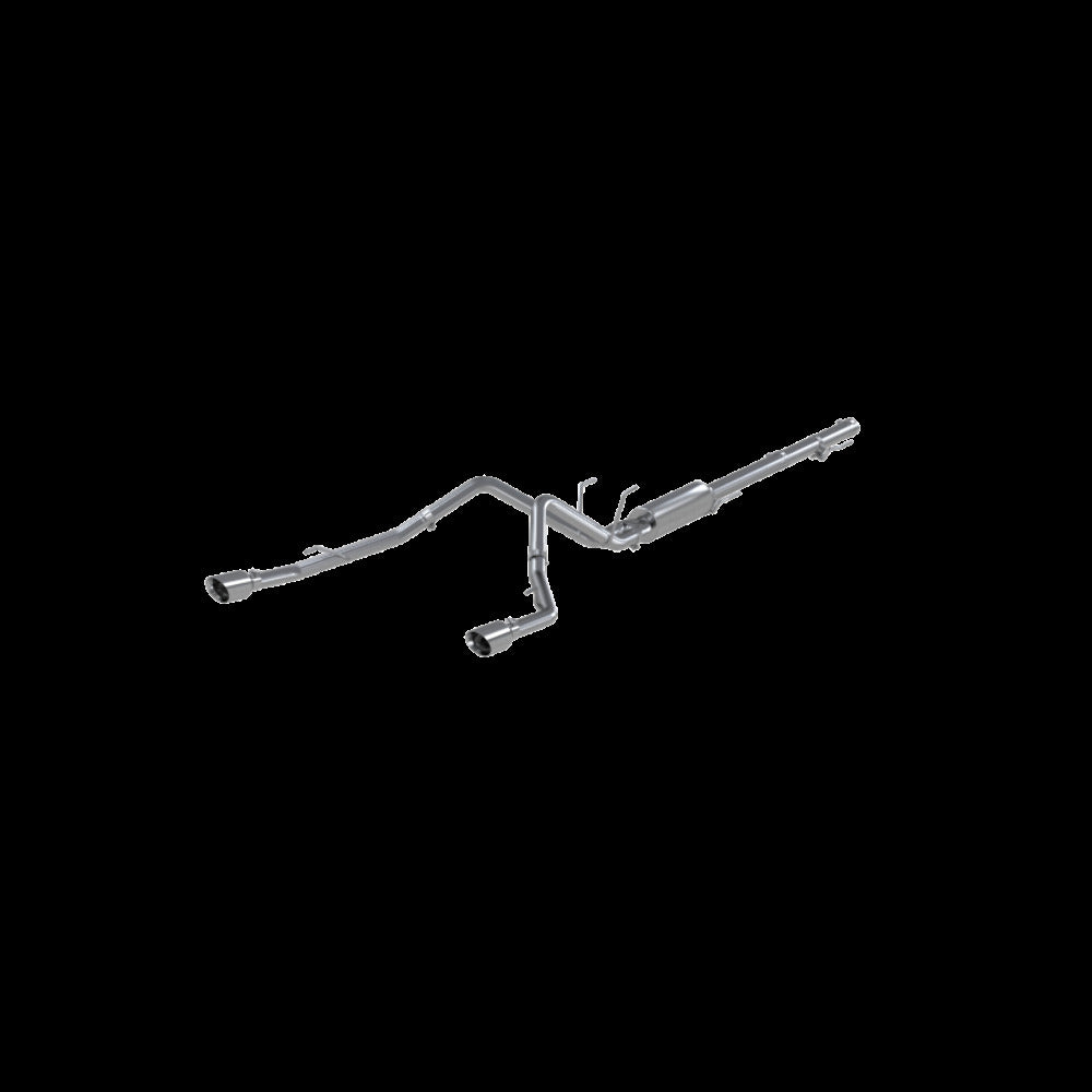 MBRP cat-back exhaust system fits 2009-2010 Dodge Ram 1500 dual split rear exit Armor Pro Series T304 stainless steel S5146304