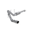 MBRP cat-back exhaust system fits 2009-2010 Dodge Ram 1500 single side exit Armor Plus Series T409 stainless steel S5142409 3 inch inlet/outlet