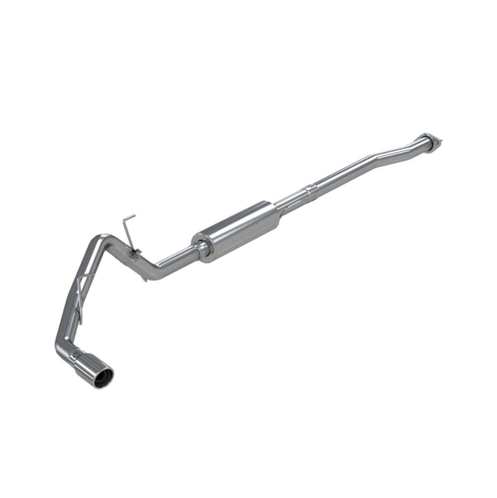 MBRP cat-back exhaust system fits 2009-2010 Ford F-150 single side exit Armor Plus Series T409 stainless steel S5210409 3 inch inlet/outlet