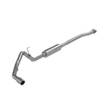 MBRP cat-back exhaust system fits 2009-2010 Ford F-150 single side exit Armor Plus Series T409 stainless steel S5210409 3 inch inlet/outlet