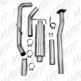 MBRP cat-back exhaust system fits 2009-2010 Ford F-150 single side exit Armor Plus Series T409 stainless steel S5210409 3 inch inlet/outlet