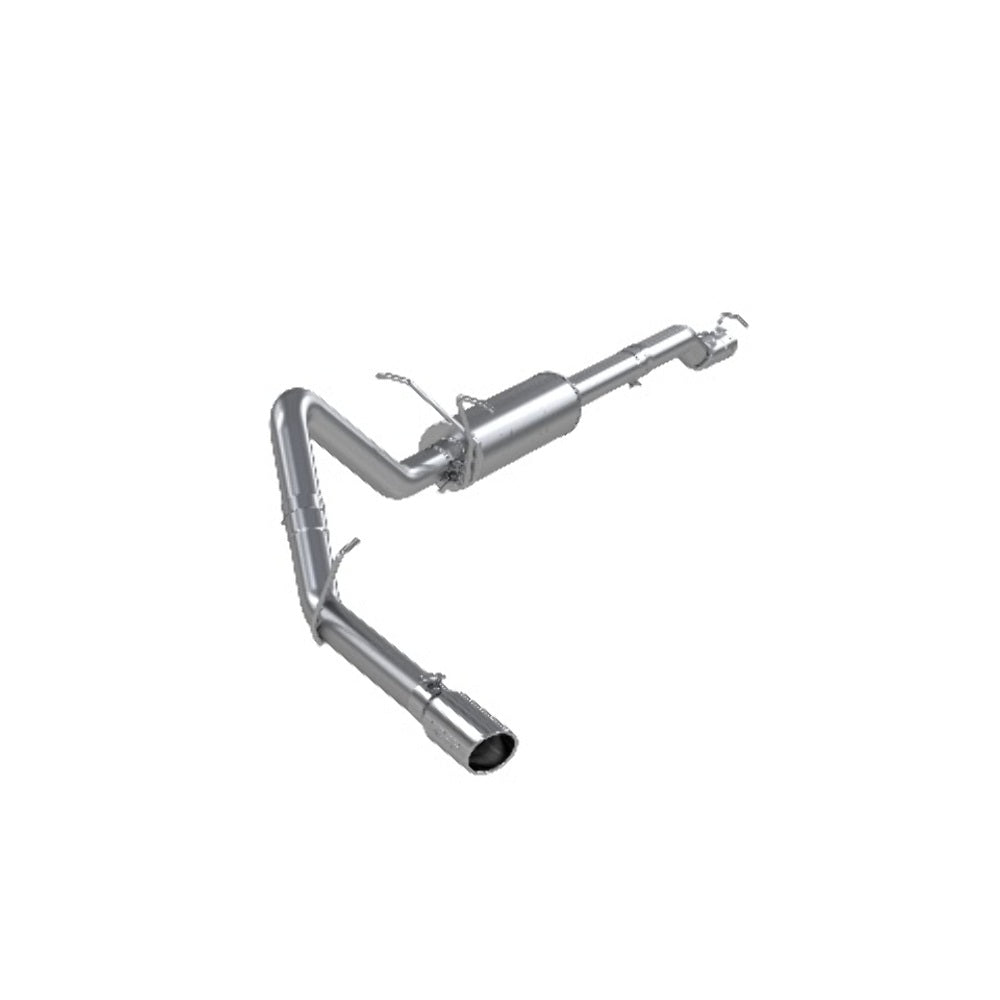 MBRP cat-back exhaust system fits 2009-2010 Ford F-250 single side exit aluminized steel S5216AL 3 inch inlet/outlet