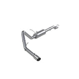 MBRP cat-back exhaust system fits 2009-2010 Ford F-250 single side exit aluminized steel S5216AL 3 inch inlet/outlet