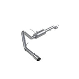MBRP cat-back exhaust system fits 2009-2010 Ford F-250 single side exit aluminized steel S5216AL 3 inch inlet/outlet