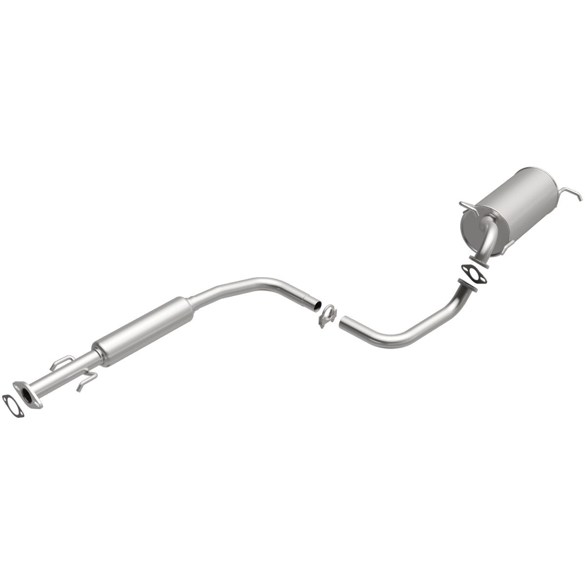 Fits 2009-2011 Chevy Aveo5 1.6L Direct-Fit Replacement Exhaust 106-0419 steel