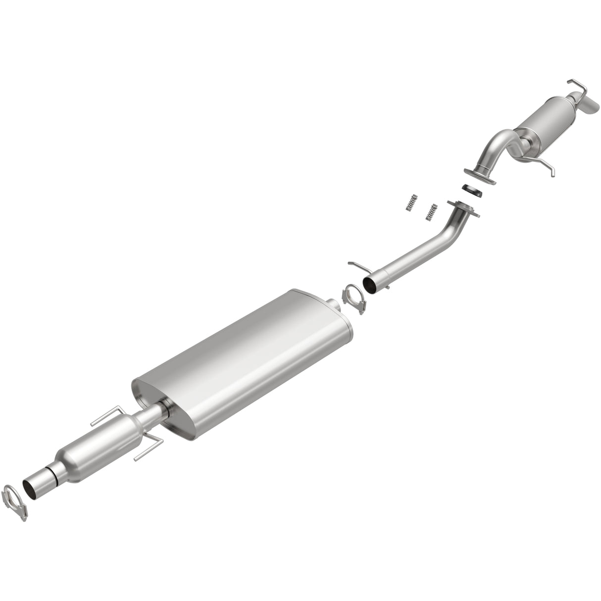 Fits 2009-2011 Mazda Tribute Direct-Fit Replacement Exhaust System 106-0062 aluminized steel