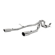 MBRP cat-back exhaust system fits 2009-2012 Chevy dual rear exit Armor Plus Series T409 stainless steel S5074409 2 inch inlet/outlet