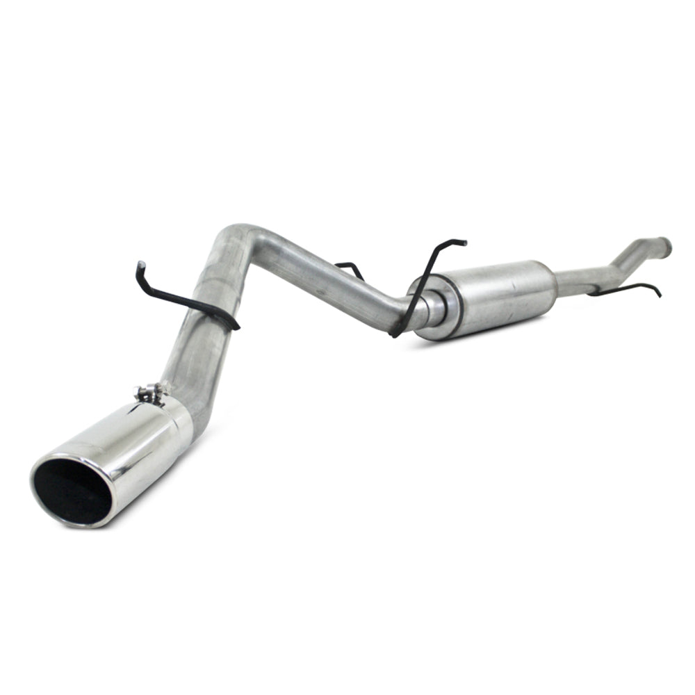 MBRP cat-back exhaust system fits 2009-2012 Chevy single side exit aluminized steel S5060AL 3 inch inlet/outlet