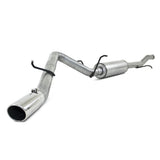 MBRP cat-back exhaust system fits 2009-2012 Chevy single side exit aluminized steel S5060AL 3 inch inlet/outlet