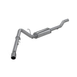 MBRP cat-back exhaust system fits 2009-2012 Chevy single side exit aluminized steel S5060AL 3 inch inlet/outlet