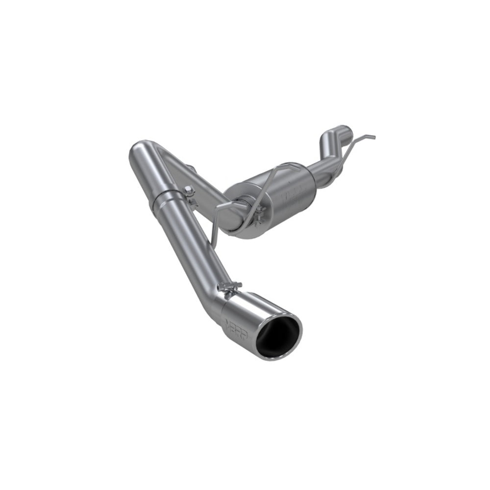 MBRP cat-back exhaust system fits 2009-2012 Chevy single side exit aluminized steel S5060AL 3 inch inlet/outlet