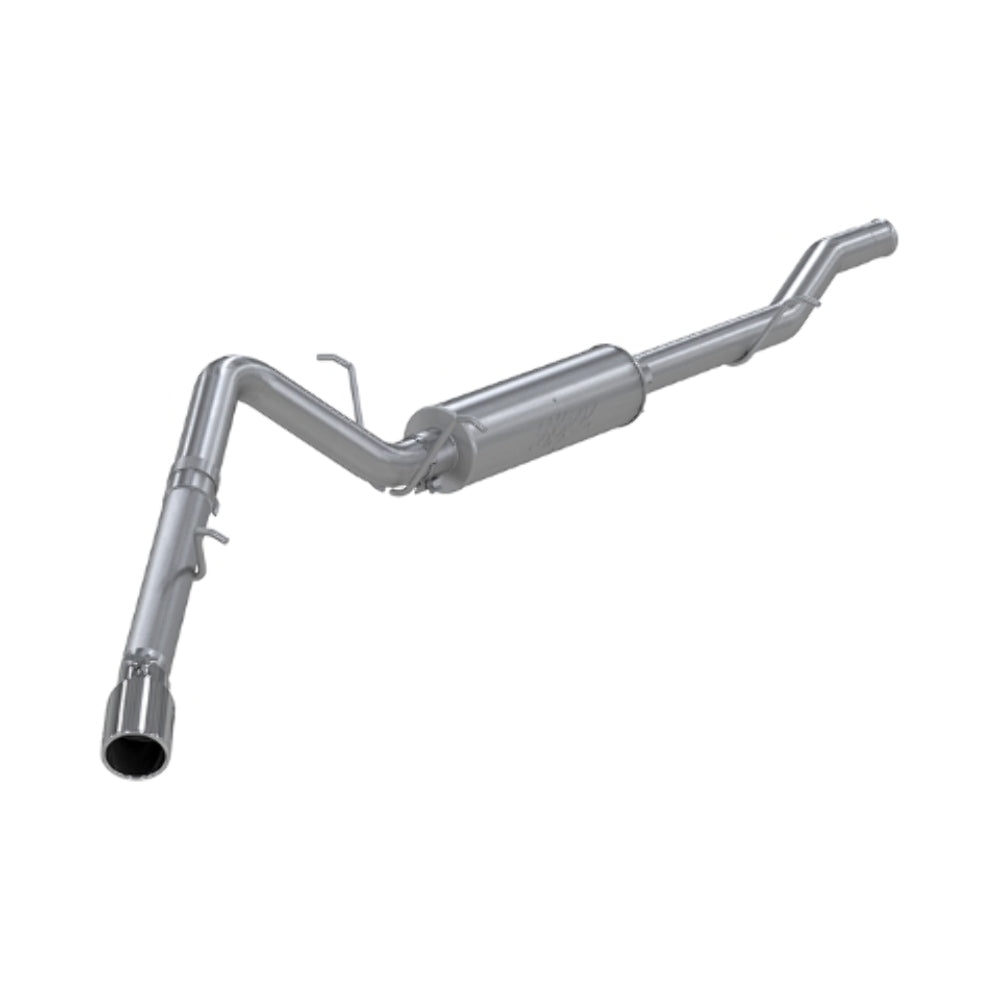 MBRP cat-back exhaust system fits 2009-2013 Chevy single side exit Armor Plus Series T409 stainless steel S5060409 3 inch inlet/outlet